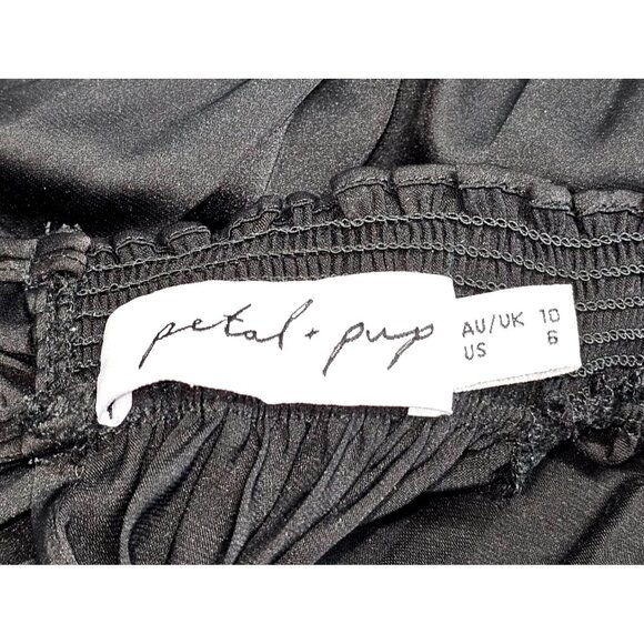 Petal & Pup Black Asymmetrical Dress - Picture 8 of 12